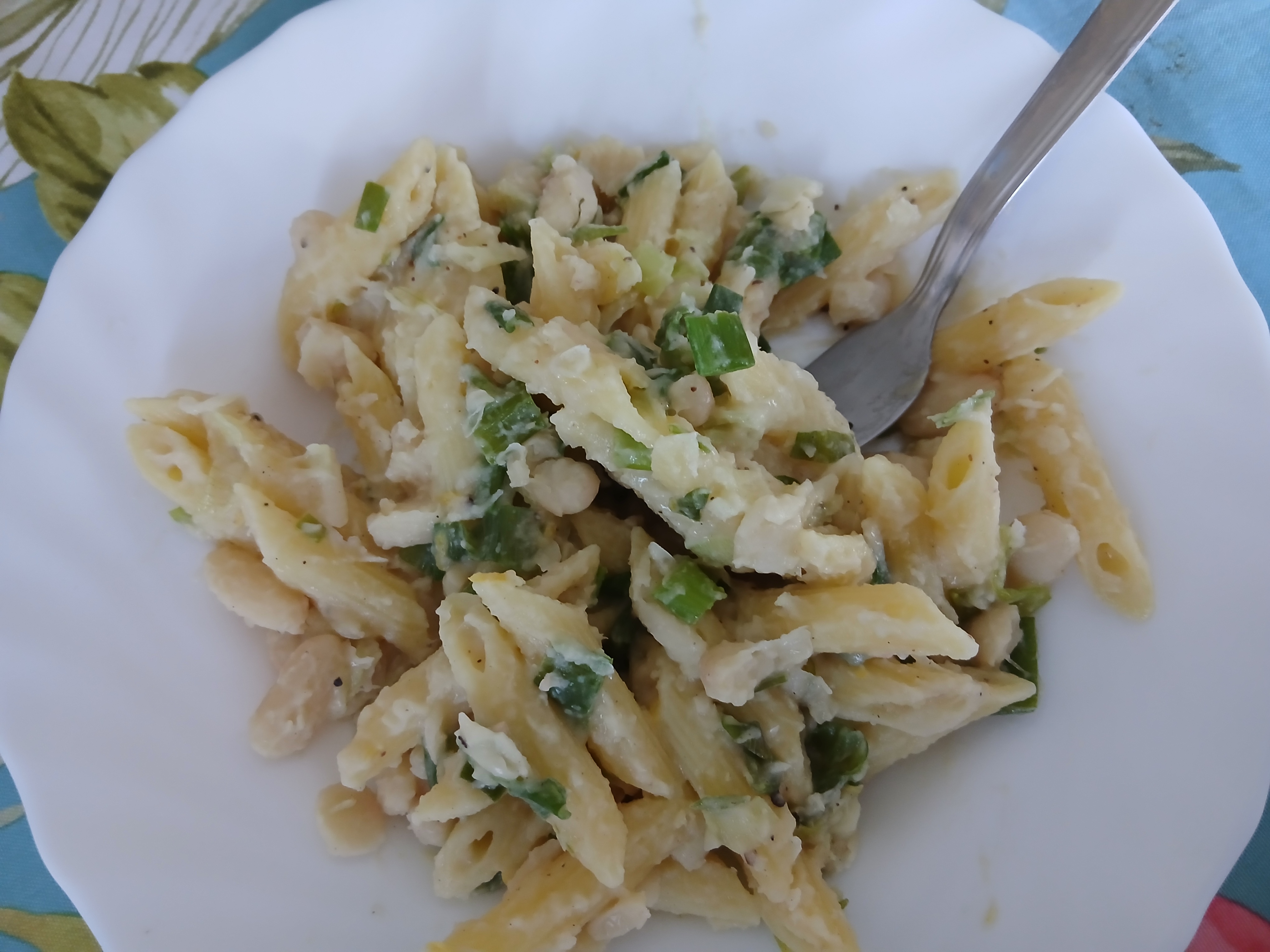 Pasta con fagiolini cannellini